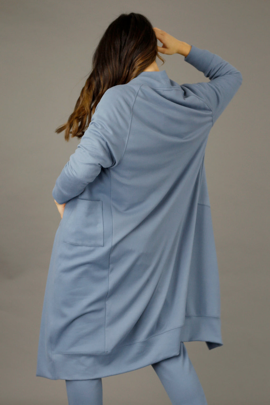 Dark Blue Raglan Blue Snug Raglan Cardigan – Motto AU