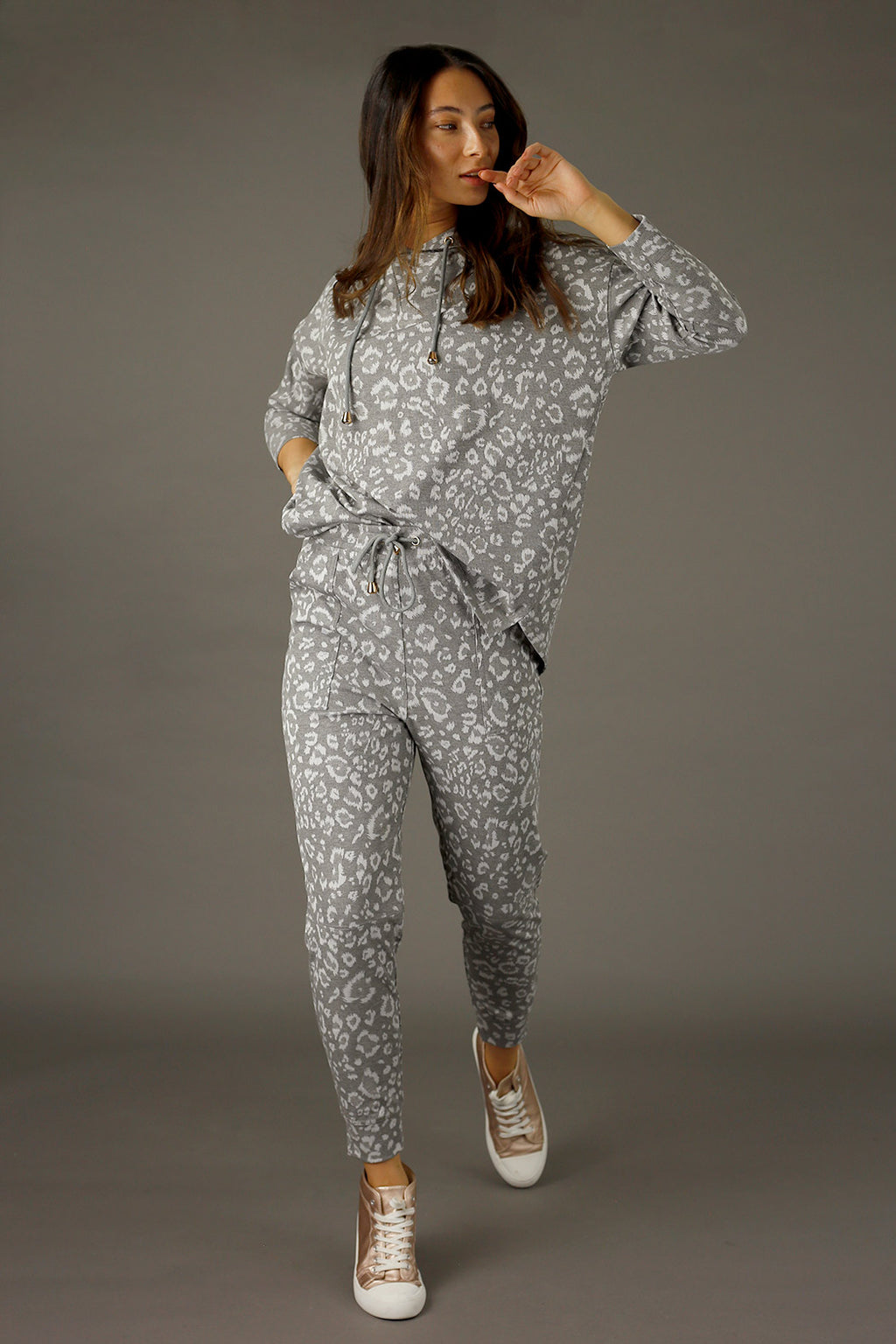 Soft Grey Sport Lux Hoodie