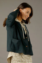 Dark Forest Snug Hooded Cardigan - FINAL SALE