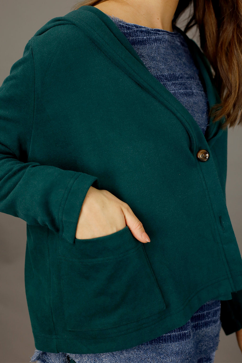 Forest Lounge Hooded Cardigan -SALE