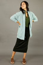 Mint Rib Oversize Coatigan