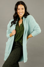 Mint Rib Oversize Coatigan