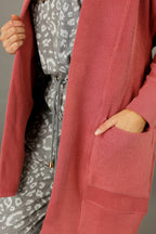 Rouge Rib Oversize Coatigan