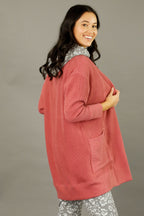 Rouge Rib Oversize Coatigan