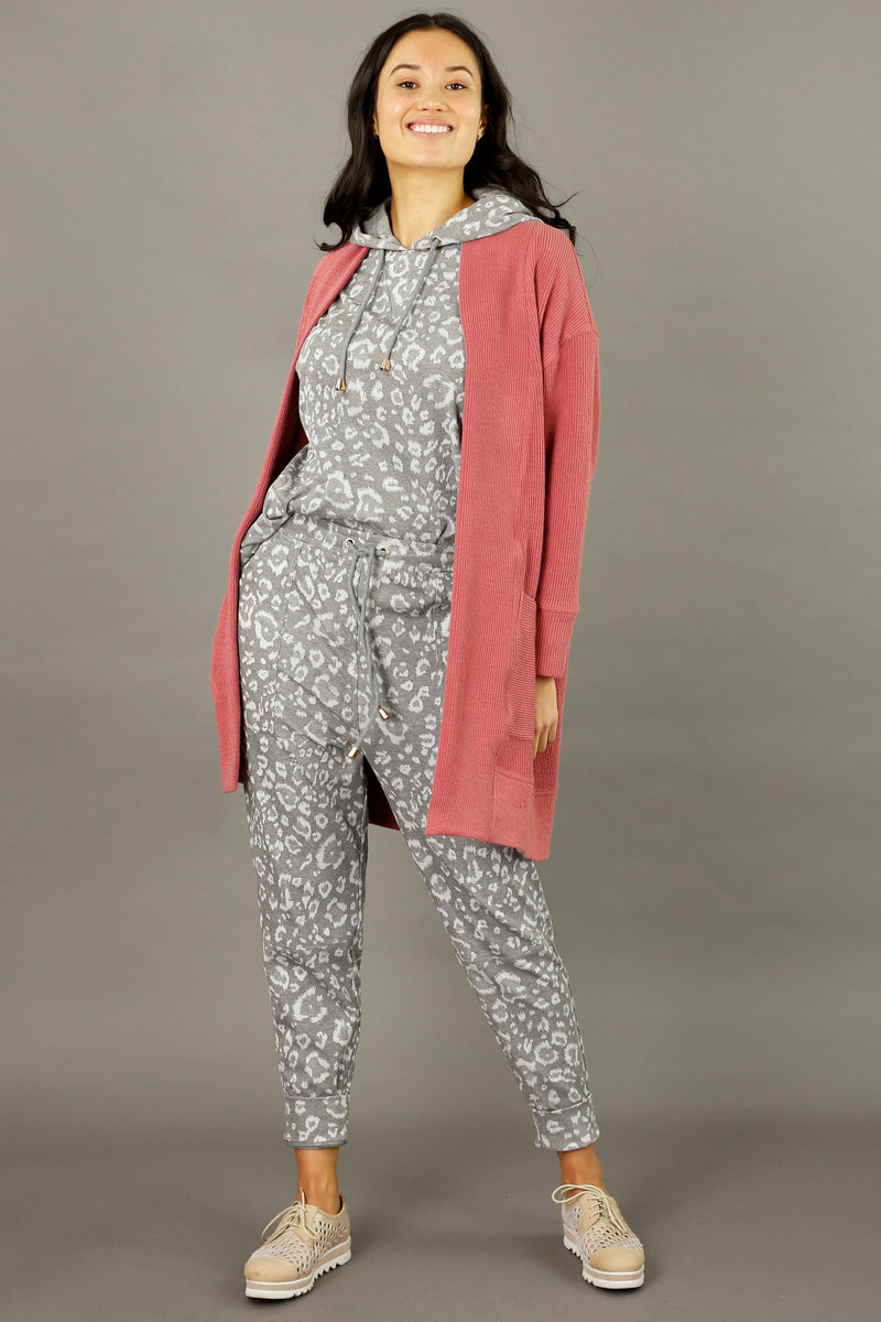 Rouge Rib Oversize Coatigan