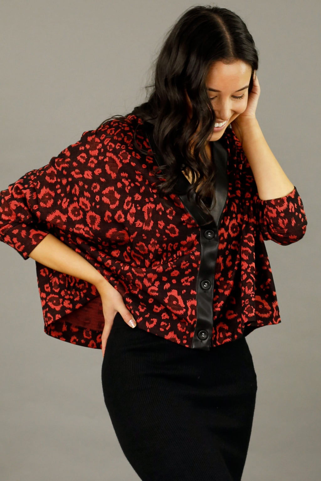 Red Sport - Lux Cardigan - FINAL SALE