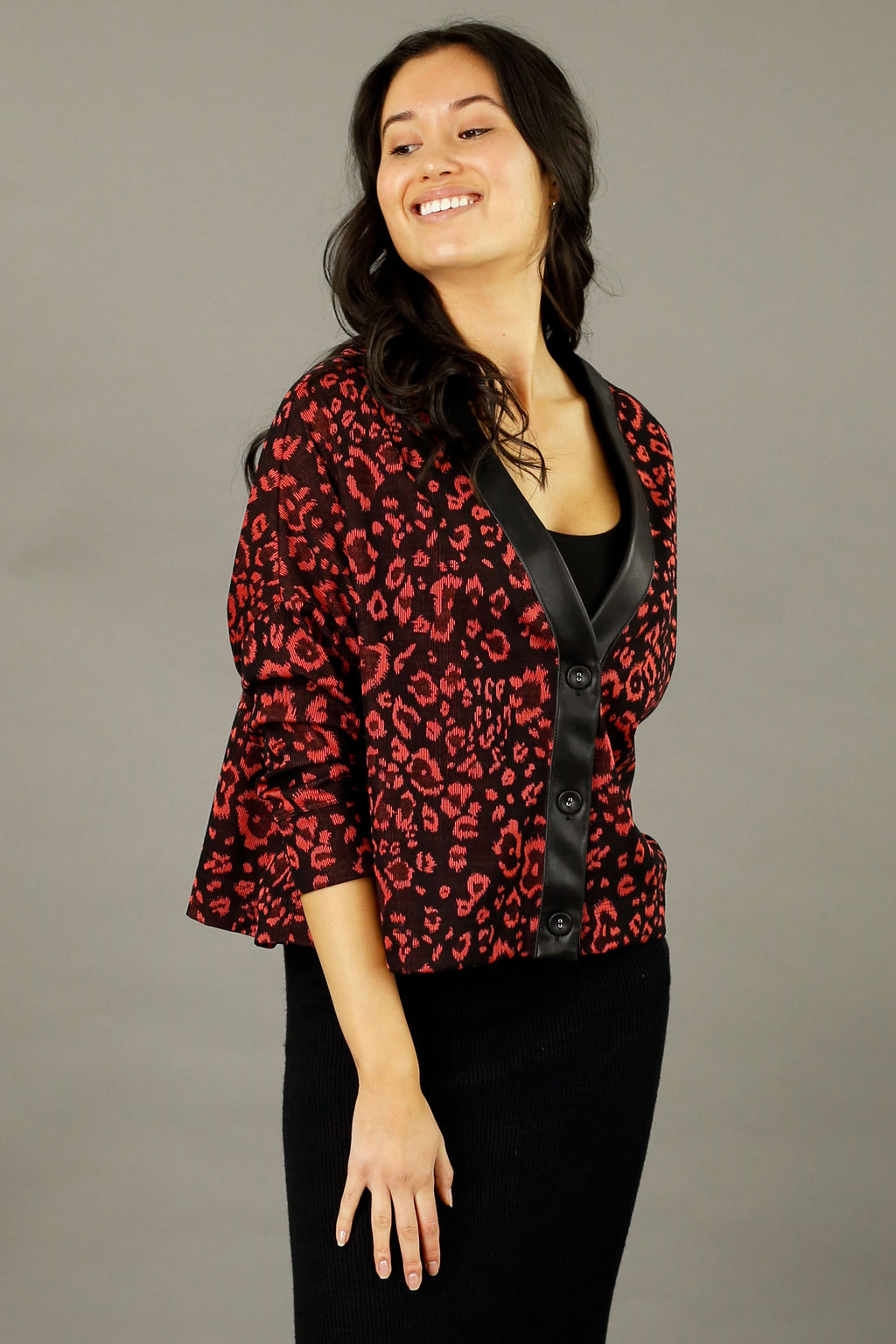 Red Sport - Lux Cardigan - FINAL SALE
