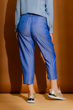 Marine Shot Paperbag Pant