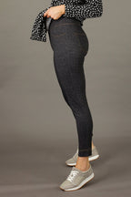 Black Denim Ponte Jeans