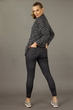 Black Denim Ponte Jeans