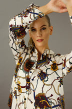 White Bridle Nano Boyfriend Shirt