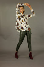 White Bridle Nano Boyfriend Shirt