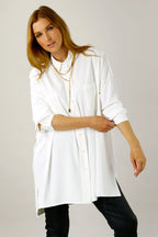 Ivory Soft Touch Maxi Shirt - SALE