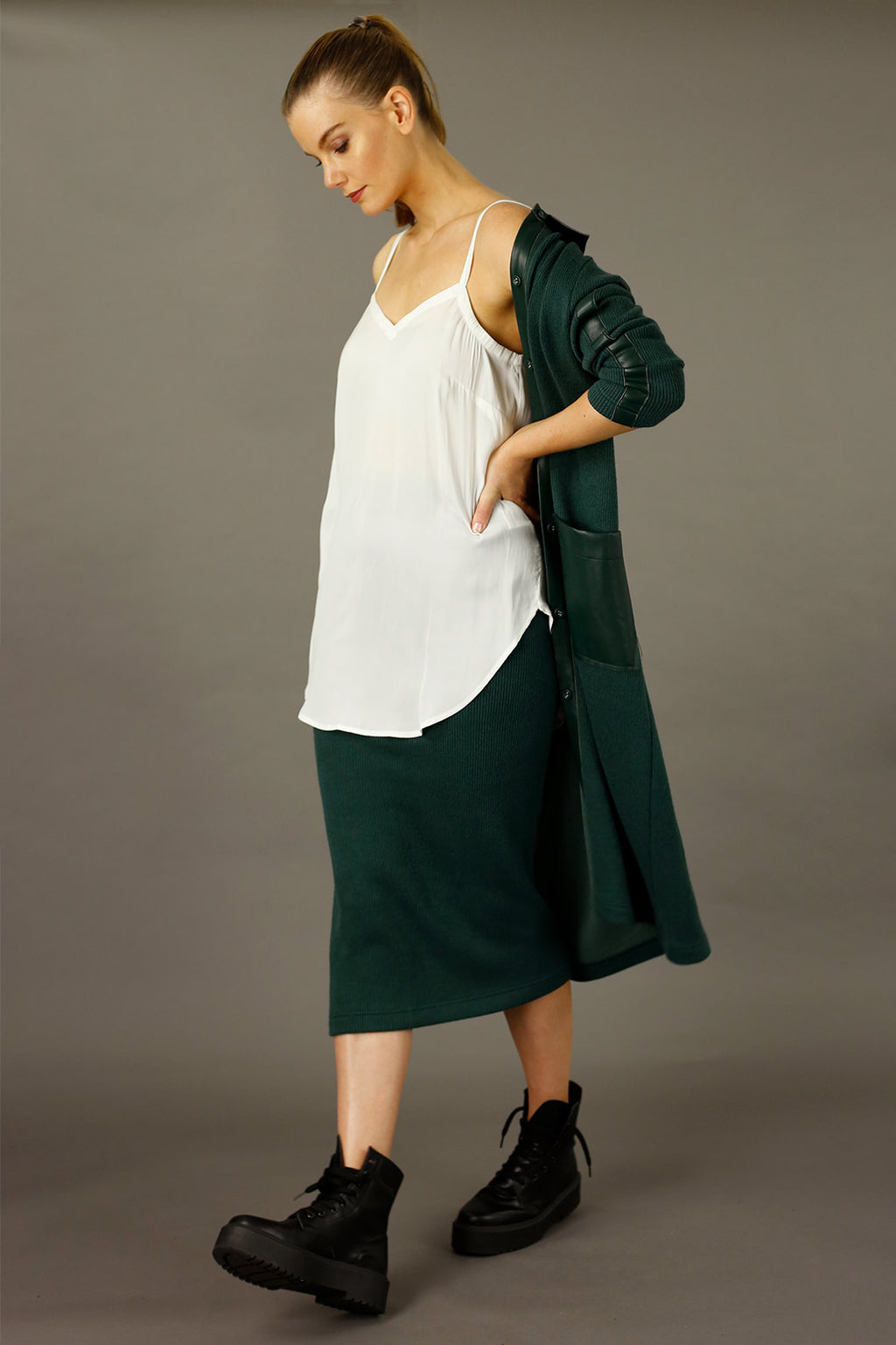 White Seta Essential Layering Cami - SALE