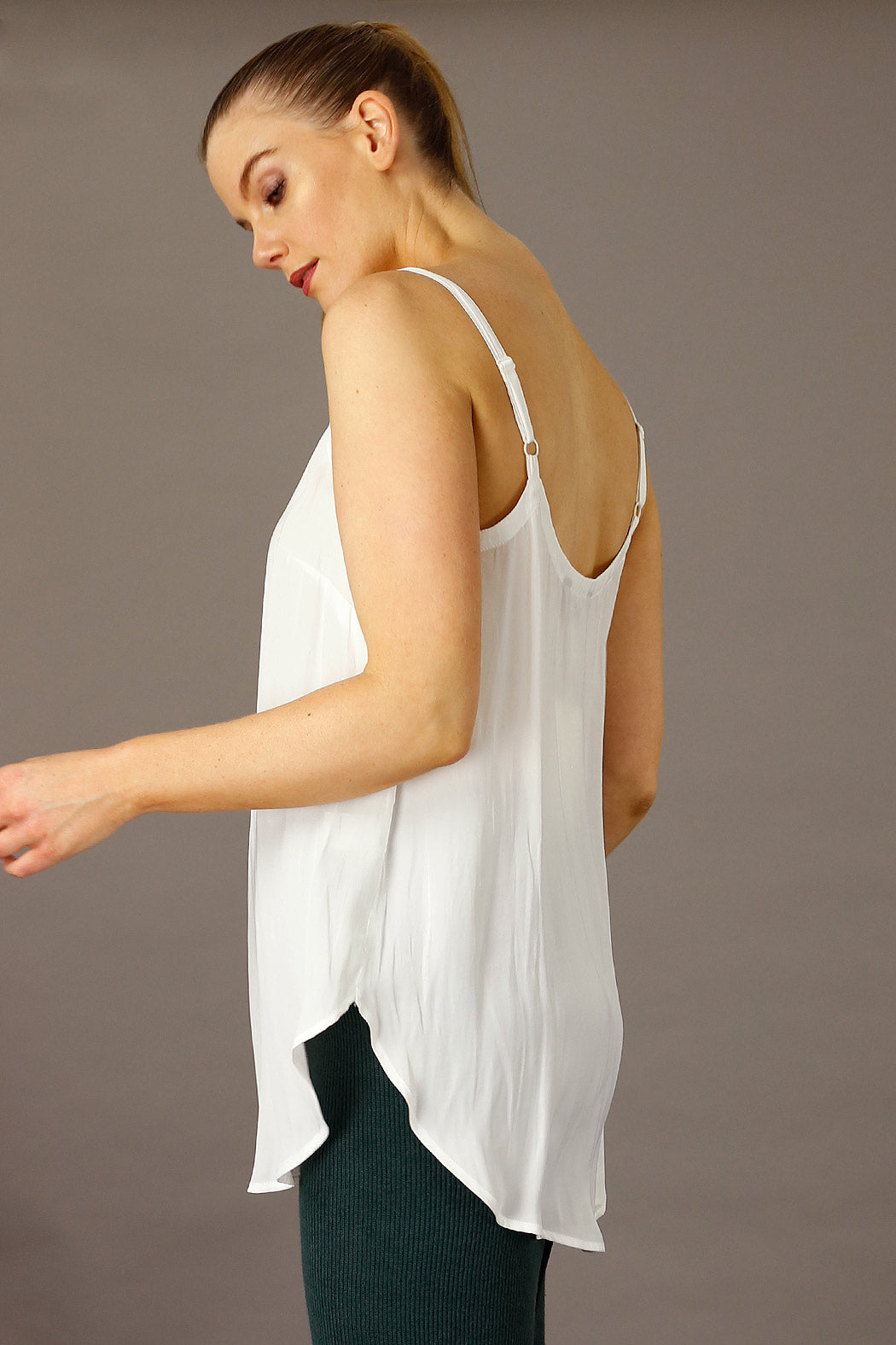 White Seta Essential Layering Cami - SALE