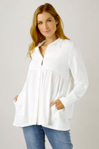 Ivory Nano Claire Shirt - SALE