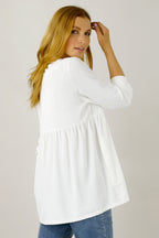 Ivory Nano Claire Shirt - SALE