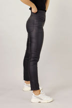 Black Waxed Easy Fit Jean - SALE
