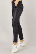 Black Waxed Easy Fit Jean - SALE