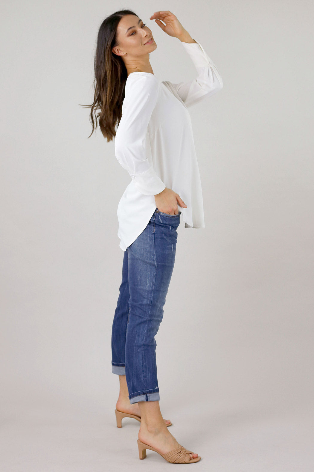 Ivory Soft Touch Sydney Shirt - SALE