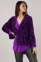 Purple Plush Wonder Cardi - FINAL SALE