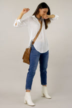 White Seta Blogger Shirt - SALE
