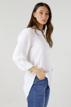 White Seta Blogger Shirt - SALE