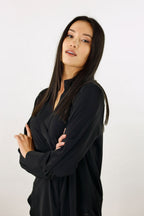 Black Soft Touch Blogger Shirt - SALE