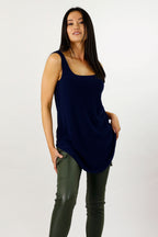 Navy Jersey Layer Cami