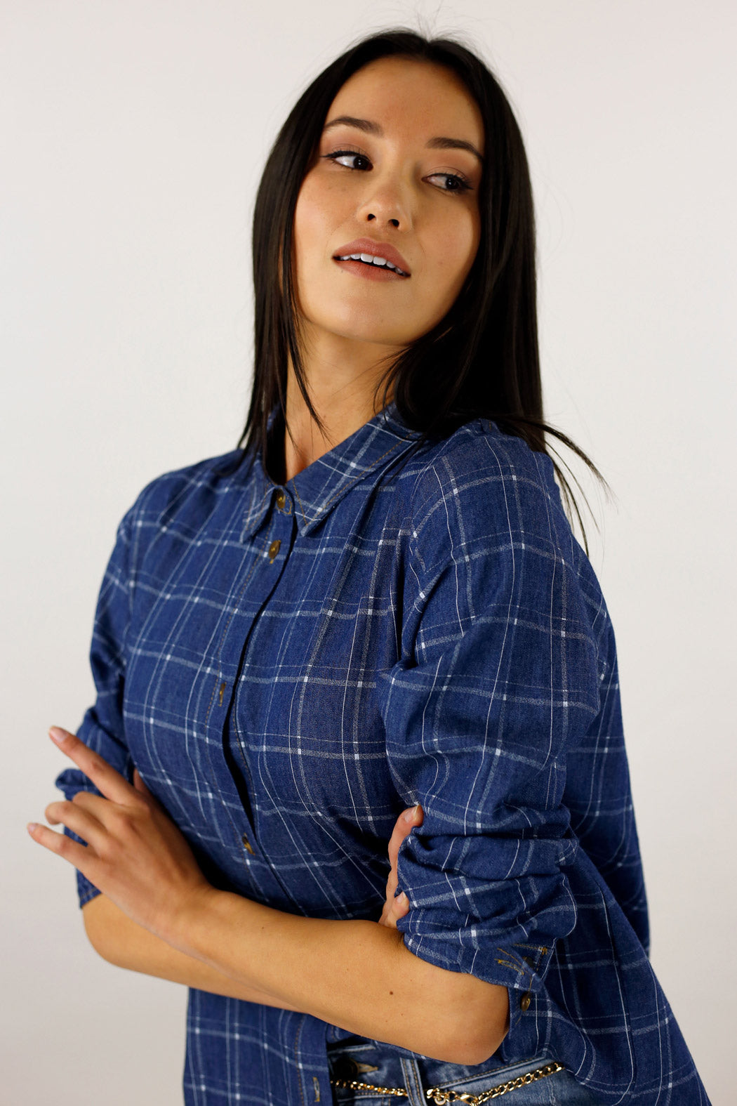 Check Chambray Shirt - SALE