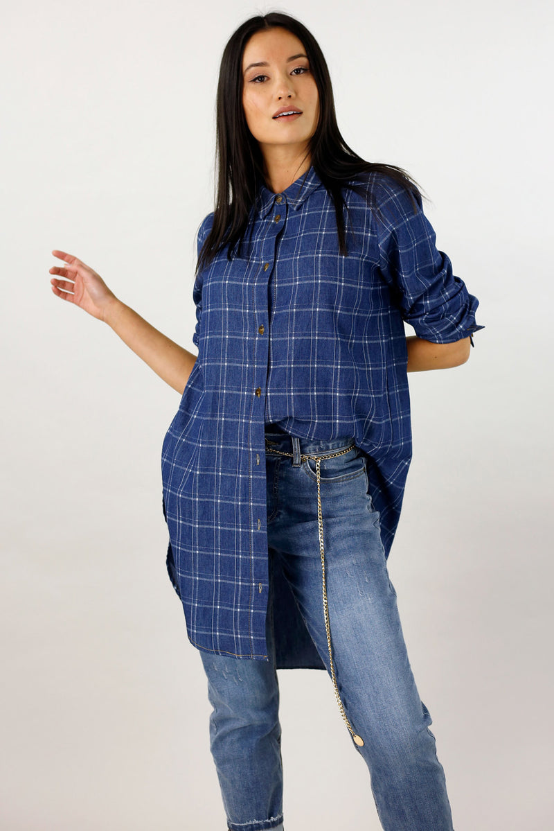 Check Chambray Shirt - SALE