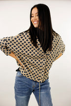 Black Chain Knit Cardi - SALE