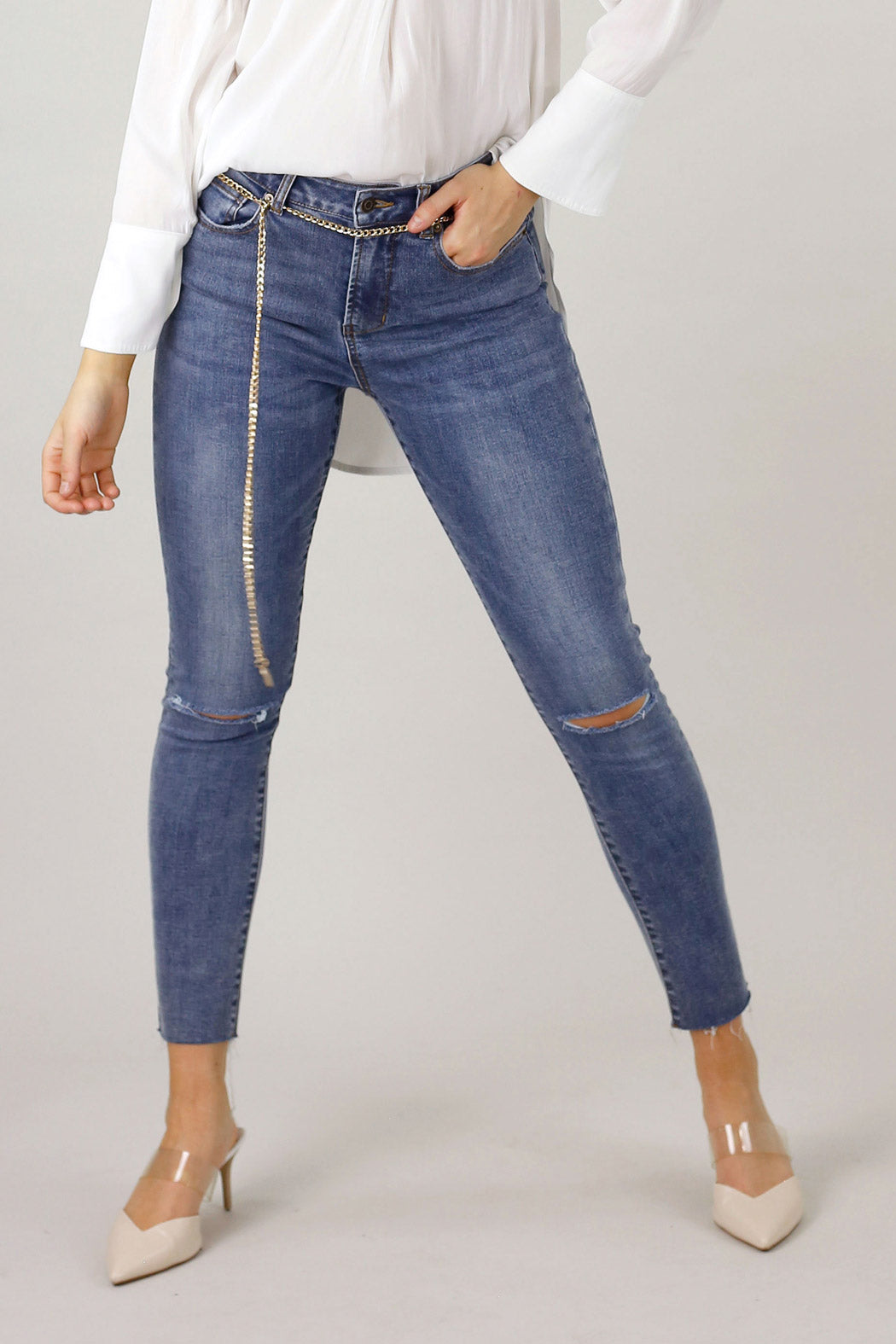 Ice Slice Slim Jean - FINAL SALE