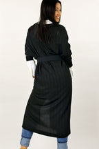 Black Glam Maxi Cardigan -FINAL SALE