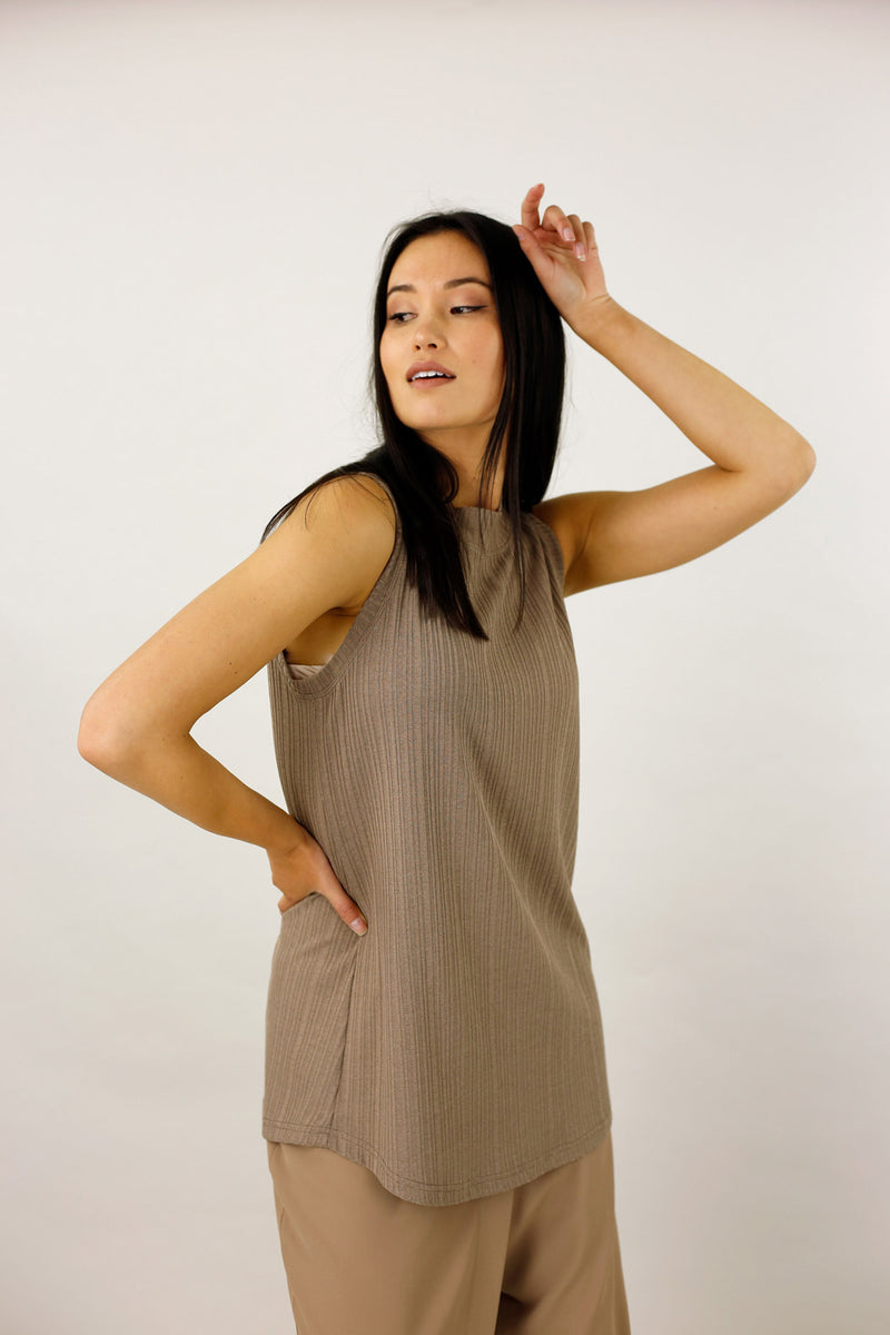 Earth Shan Rib Cami - SALE