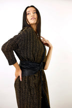 Gold Glam Maxi Cardigan -FINAL SALE
