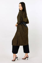 Gold Glam Maxi Cardigan -FINAL SALE