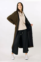 Gold Glam Maxi Cardigan -FINAL SALE