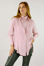 Soft Pink Seta Andie Shirt - SALE