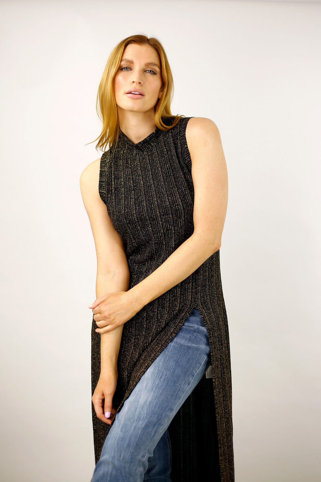 Gold Glam Tunic - FINAL SALE