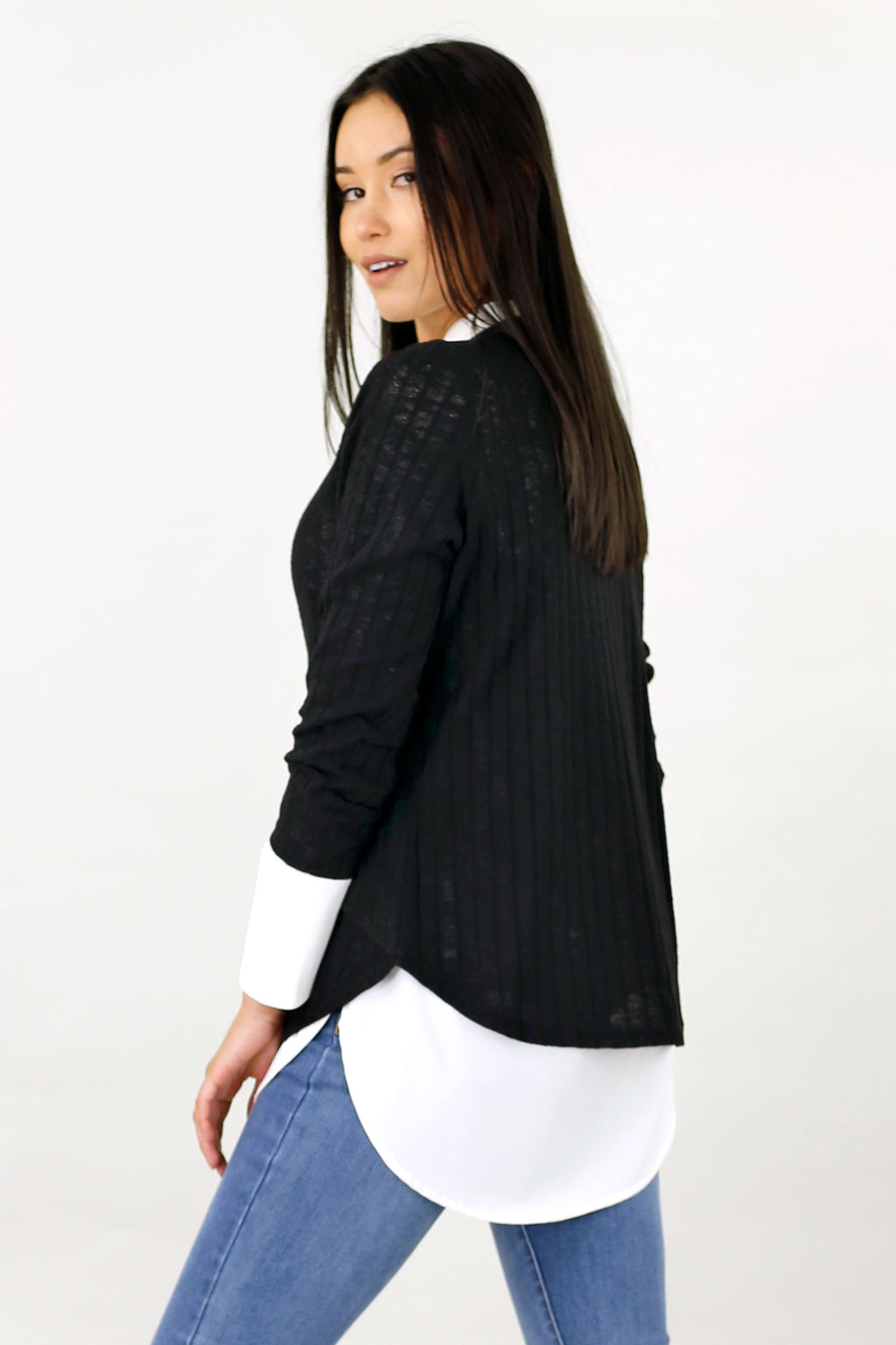 Black Marni Rib Jumper- SALE