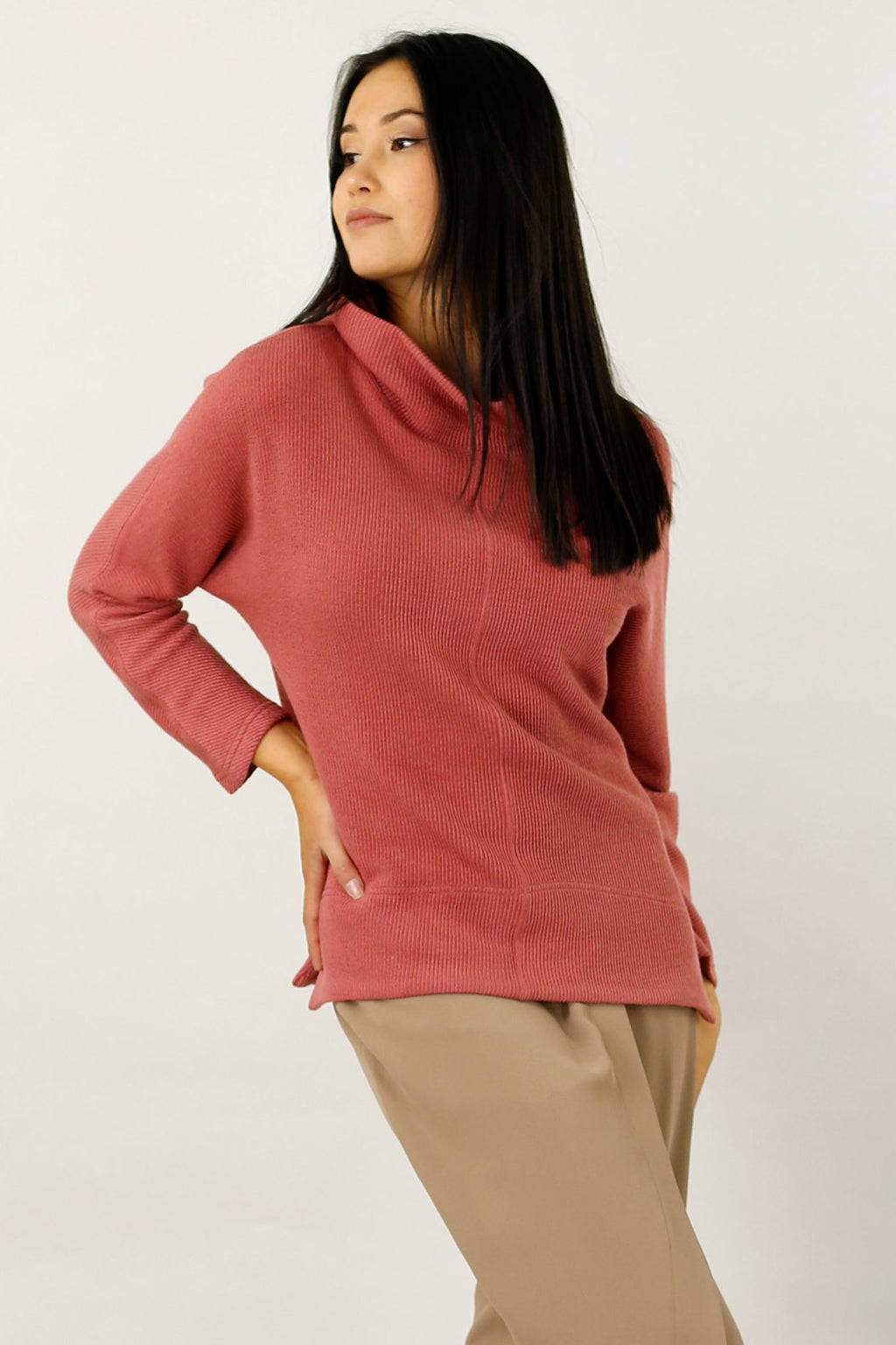 Rouge Turtle Dolman Top - FINAL SALE