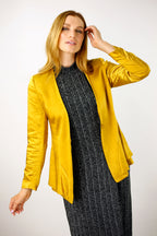Gold Satin Jacky Jacket - SALE
