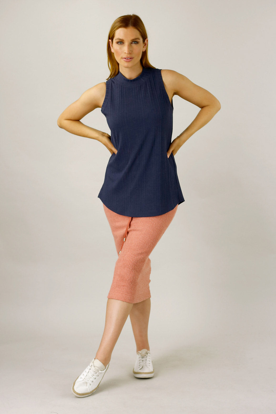 Slate Shan Rib Cami - SALE