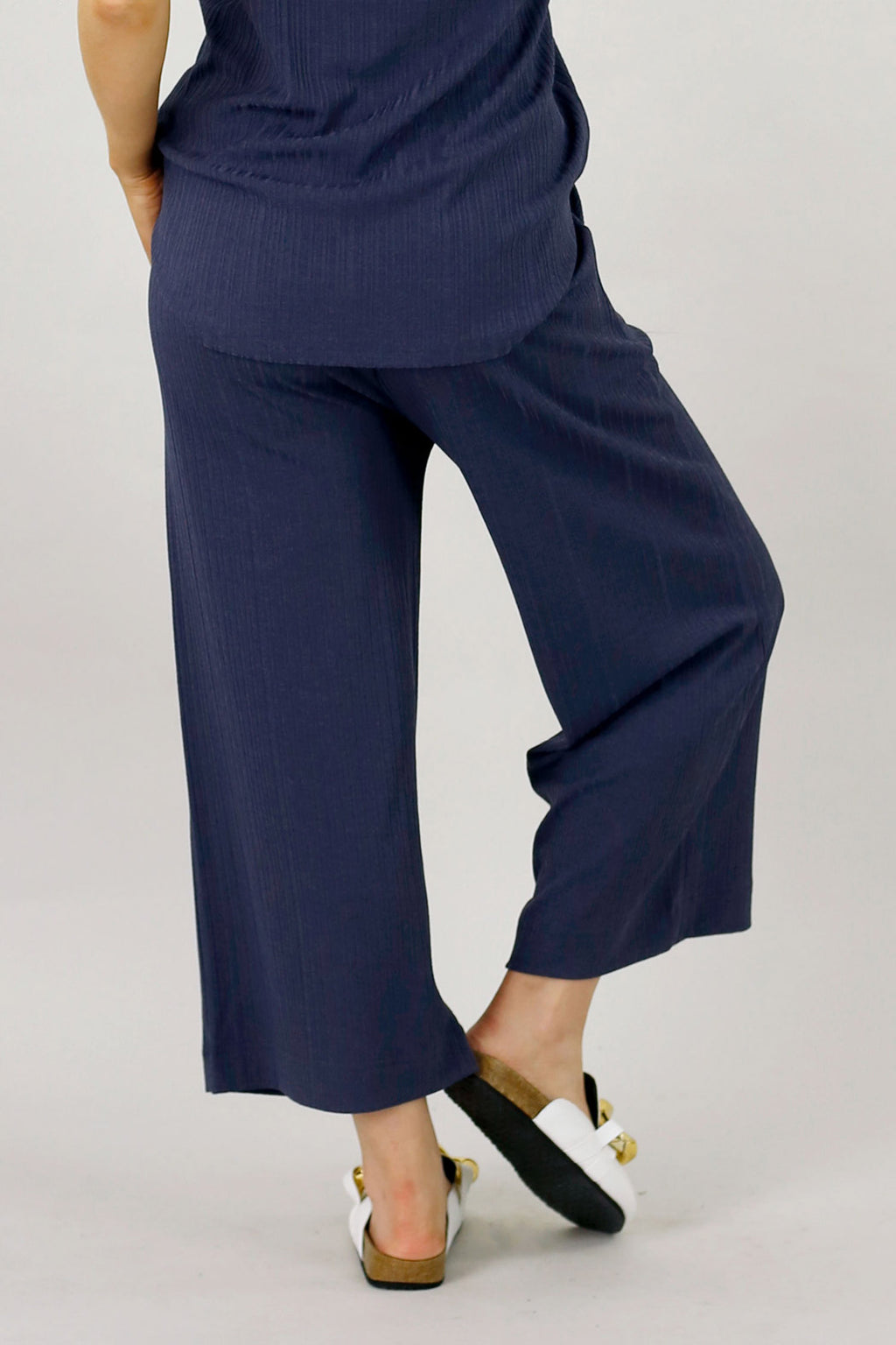 Slate Shan Rib Culotte - SALE