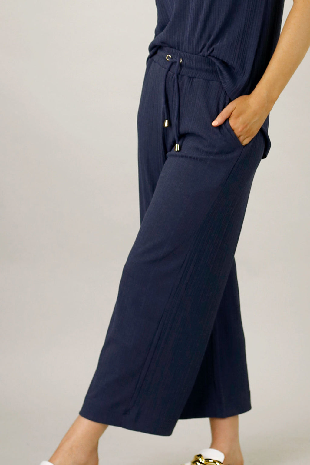 Slate Shan Rib Culotte - SALE