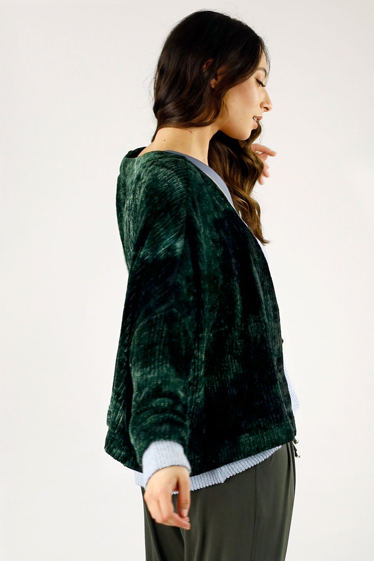 Forest Tie Dye Wonder Cardi - SALE