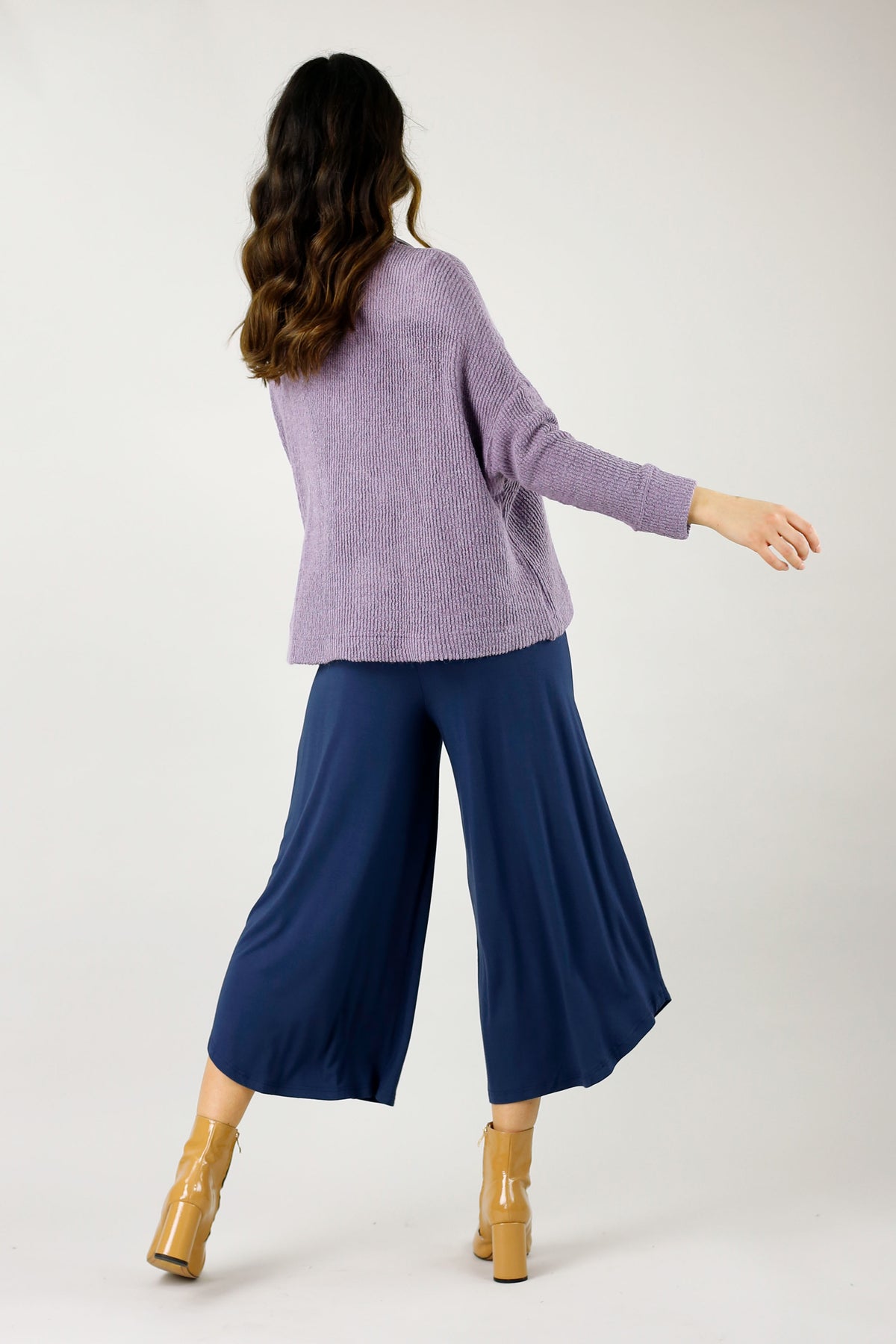 Lilac Mod Rib Jumper - SALE