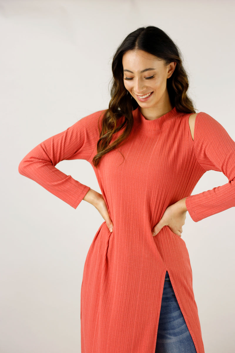 Watermelon Shan Rib Tunic - SALE
