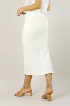 White Rib Hazel Skirt